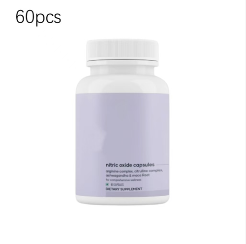 Cápsulas Compostas de Arginina para Melhorar a Função Sexual, contendo arginina, citrulina, maca e aloe vera sul-africana. Quatro ingredientes dilatam os vasos sanguíneos, aumentam a energia, aliviam o estresse e reabastecem a energia nos pontos de fadiga. Fórmula de plantas puras sem sobrecarga. Tome 2 cápsulas diárias para ajudar na recuperação durante o exercício e aliviar a fadiga causada por longos períodos sentados. Peça hoje e enviaremos 2 garrafas com um total de 120 cápsulas.