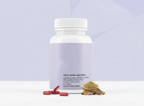 Cápsulas Compostas de Arginina para Melhorar a Função Sexual, contendo arginina, citrulina, maca e aloe vera sul-africana. Quatro ingredientes dilatam os vasos sanguíneos, aumentam a energia, aliviam o estresse e reabastecem a energia nos pontos de fadiga. Fórmula de plantas puras sem sobrecarga. Tome 2 cápsulas diárias para ajudar na recuperação durante o exercício e aliviar a fadiga causada por longos períodos sentados. Peça hoje e enviaremos 2 garrafas com um total de 120 cápsulas.