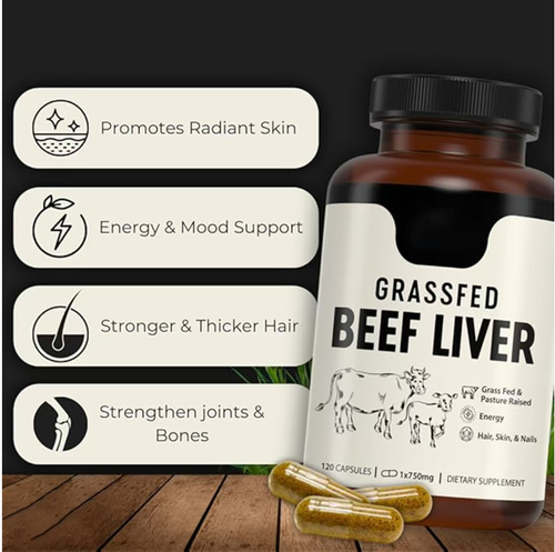 Cápsulas de Proteção do Fígado para Animais de Vacos contêm nutrientes como vitamina A e ferro.  Eles ajudam a aliviar a carga hepática, repor sangue e qi, eliminar a pele amarelada, reduzir a fadiga, não têm cheiro de peixe e são fáceis de engolir.  Se você fizer um pedido hoje, receberá 3 frascos (um total de 180 cápsulas), o que é suficiente para 3 meses de uso.  Ele oferece proteção do fígado e reposição de energia, fazendo você se sentir mais energético.