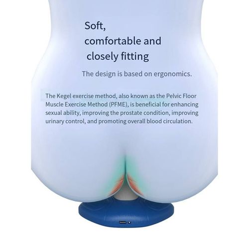 Fortalecendo os músculos do assoalho pélvico,o treinador muscular PC.Faça o pedido hoje e você receberá 2 unidades.Ele é projetado com base na ergonomia e se encaixa perfeitamente na curva do corpo humano,proporcionando uma sensação confortável de envolvimento.Ele melhora a circulação sanguínea no assoalho pélvico e aumenta a capacidade de controle dos músculos.homens ou mulheres podem realizar os exercícios,aumentando a vitalidade sexual e os níveis de saúde,e restaurando sua qualidade de vida.