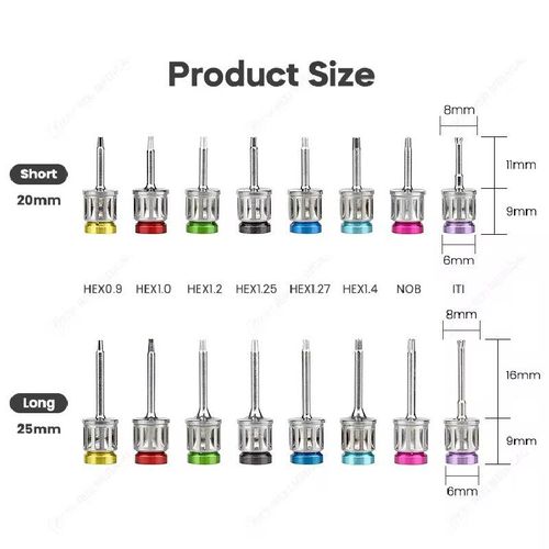 Dental Universal Implant Restoration Tool Kit Set: 16 multi-system compatible screwdrivers 10-70Ncm adjustable precision torque wrench made of high-hardness medical stainless steel material supporting 135° high-temperature sterilization compatible with ITI Odontex Denton and other multi-brand implant systems specialized for oral implant surgeries abutment restorations precise torque tools