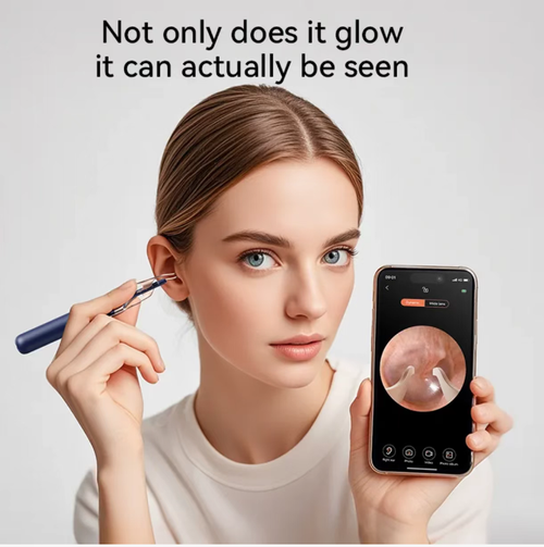 Experience the revolutionary ear care brought by cutting-edge technology! The high-definition visual ear cleaning tool features a built-in camera, which can be connected to a mobile phone to view the ear canal in real time, making cleaning more precise and safe. Multiple ear spoon heads are available to meet different needs. They are smartly illuminated, gentle and non-injurious to the ears, and can also clean the nasal cavity. It is an ideal choice for personal care!