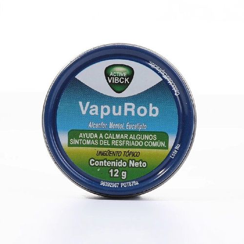 Active Vibck's VapuRob Topical Relief Ointment (Standard 12g Specification): A Professional Local Care Product Adopting a Synergistic Complex Formula of Camphor, Menthol, and Eucalyptus, Positioned for Alleviating Cold-Related Discomforts, Restricted to Topical Application, and Committed to Providing Gentle and Effective Soothing Effects for Users with Common Cold Symptoms