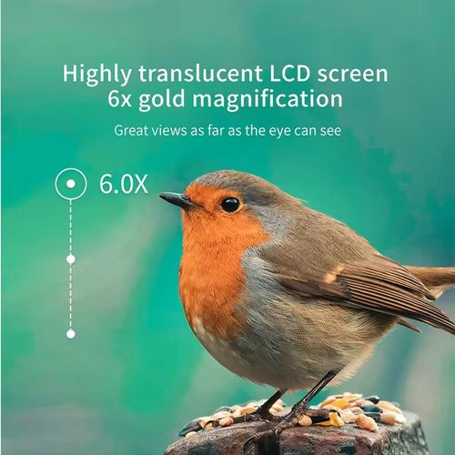 O telescópio multifuncional DUKA TR1 de medição de distância possui uma lente óptica com ampliação 6x e ajuste de dioptria ±6D, adequado para pessoas com diferentes condições de visão. medição de ângulo e funções de visualização.  Ele possui uma tela LCD de alta transparência e um design de carregamento leve.  É compatível com vários cenários, como levantamento de engenharia, viagens ao ar livre e eventos esportivos, combinando desempenho profissional com portabilidade.