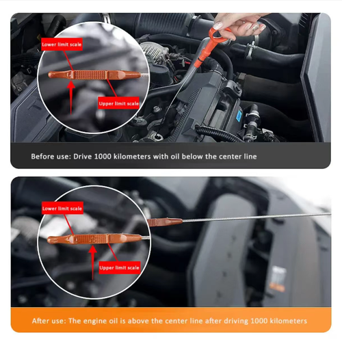 Place your order today and you will receive 5 bottles of powerful engine repair anti-wear protection agent for automobiles. It uses advanced formula to form a protective film to reduce wear, lower noise, enhance power, and prevent oil leakage. It can restore cylinder pressure, assist in complete fuel combustion, reduce fuel consumption, and provide comprehensive protection for your car. Hurry and place your order now!