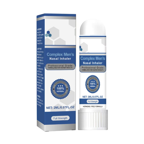 Faça o pedido hoje e você receberá 5 frascos do Bastão de Cuidados para Inalação Nasal para Alívio do Desconforto Masculino e Aumento da Vitalidade.  É um inalador nasal especialmente projetado para homens.  É feito com ingredientes naturais de base herbal 100% e não contém hormônios.  A fórmula profissional ajuda a aliviar sintomas como micção frequente e próstata inchada, permitindo aliviar o desconforto, desfrutar de um bom sono e recuperar a vitalidade.