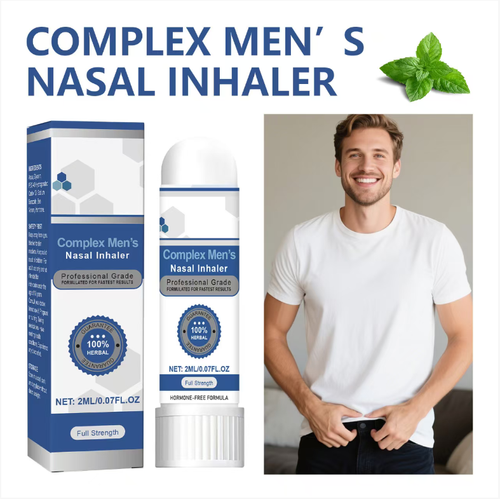 Faça o pedido hoje e você receberá 5 frascos do Bastão de Cuidados para Inalação Nasal para Alívio do Desconforto Masculino e Aumento da Vitalidade.  É um inalador nasal especialmente projetado para homens.  É feito com ingredientes naturais de base herbal 100% e não contém hormônios.  A fórmula profissional ajuda a aliviar sintomas como micção frequente e próstata inchada, permitindo aliviar o desconforto, desfrutar de um bom sono e recuperar a vitalidade.
