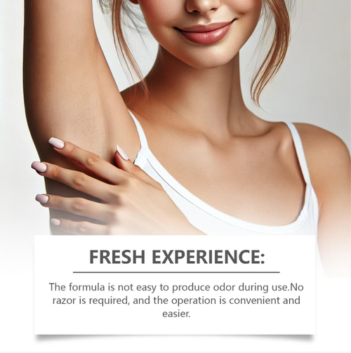 Faça o pedido hoje e você receberá 3 frascos de creme depilador saudável com fórmula profissional e suave:não precisa usar barbeador.Basta aplicar e o pelo será removido.Este produto foi certificado por um dermatologista e é suave e não irritante de usar, sem nenhum cheiro forte.  Ele contém óleo de coco e óleo de abacate, que são benéficos para os cuidados com a pele.  Após a remoção de pelos,a pele ficará lisa e macia.É indispensável para dias preguiçosos de verão para mostrar sua pele linda.