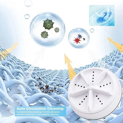 Viajantes de negócios e locatários, preparem-se!  Esta pequena máquina de lavar ultrassônica mini é simplesmente incrível: combina métodos de turbo,  Pode ser usado tanto para banheiras quanto para pias.  Ele opera discretamente, sem incomodar os outros.  Ela não embaraça a seda durante a lavagem e previne infecções cruzadas ao lavar roupas íntimas.  É só jogar e liberar as mãos.  Coloque a liberdade de roupa no bolso e cuide rapidamente de todas as tarefas.
