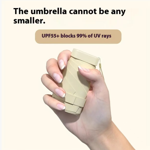 Faça o pedido hoje e você receberá 2 mini guarda-chuvas portáteis, resistentes aos raios UV e para todas as condições climáticas.  Esse guarda-chuva pode cobrir seus ombros e costas, além de mantê-lo seco em dias chuvosos.  Seu design dobrável em espiral pode ser armazenado em uma caixa de armazenamento de couro.  Sua textura lisa e aparência elegante o tornam uma ferramenta ideal de proteção solar e proteção contra chuva para deslocamentos diários.  Rápido, faça seu pedido!