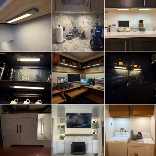 Não saia no meio da noite, no escuro!  A luz noturna com sensor humano com lente grande angular de 120° e alcance de detecção de 3 metros.  Ele acende instantaneamente quando alguém se aproxima e dispara 30 segundos depois que ele sai.  Ele oferece três efeitos de luz - laranja quente, branco e amarelo - adequados para cenários como debaixo da cama ou no armário.  É fácil de instalar sem furar furos e tem uma longa duração da bateria.  A luz suave no escuro não vai perturbar seu sono.