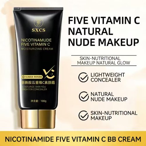 Se você fizer um pedido hoje, receberá 5 frascos de Loção Facial Niconeanami Cinco Componentes Vitamina C Impermeável e Resistente ao Suor.  Leva apenas 1 minuto para conseguir um efeito fosco de maquiagem, cobrindo imperfeições e opacidade, e eliminando a aparência falsa da maquiagem.  Sua textura de sorvete pode aderir de perto à pele, nutrir a pele e durar o dia inteiro.  É indispensável para o uso diário.  Leve um filtro de luz suave quando sair.