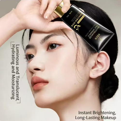 Se você fizer um pedido hoje, receberá 5 frascos de Loção Facial Niconeanami Cinco Componentes Vitamina C Impermeável e Resistente ao Suor.  Leva apenas 1 minuto para conseguir um efeito fosco de maquiagem, cobrindo imperfeições e opacidade, e eliminando a aparência falsa da maquiagem.  Sua textura de sorvete pode aderir de perto à pele, nutrir a pele e durar o dia inteiro.  É indispensável para o uso diário.  Leve um filtro de luz suave quando sair.