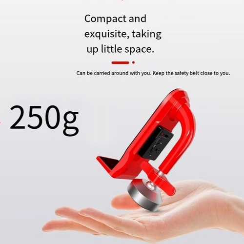 O alarme essencial para viajantes sozinhos a negócios!  Uma fechadura física combinada com um alarme sonoro de 80 decibéis e luz para dupla proteção.  Pesa apenas 250g e é portátil, A instalação leva apenas 30 segundos, sem necessidade de furação.  Quando colocado na parte inferior da porta, ela impede a entrada forçada e alerta imediatamente em caso de qualquer movimento.  Seja hospedado em um hotel até tarde da noite ou morando sozinho em casa, você pode dormir tranquilo.