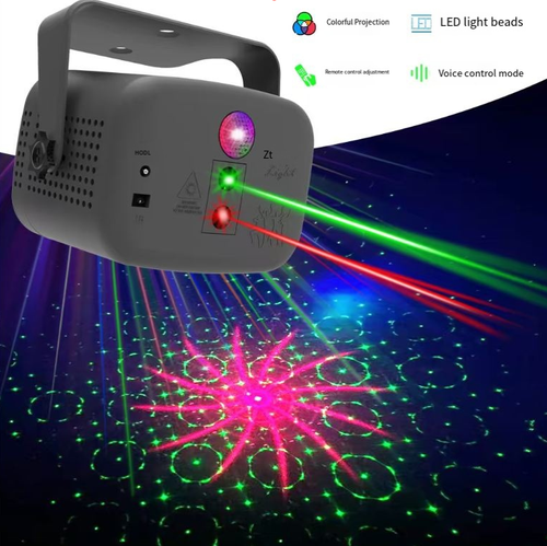 Pontos de estrela e raios se combinam para criar luz e sombra sonhadoras!  Controle por voz com efeito de música piscando.  O corpo do tamanho da palma da mão não ocupa muito espaço.  Não esquenta nem depois de uma noite inteira de uso.  Adequado para bebidas em casa, festas com amigos e cerimônias de aniversário.  Ela pode transformar instantaneamente uma parede branca em uma cena imersiva.  É um aparelho que melhora o clima e tem excelente custo-benefício!