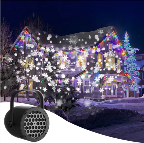 Faça o pedido hoje e você receberá 2 projetores de floco de neve em alta definição para festas de Natal.  Não é necessário um setup complicado para criar uma atmosfera natalina.  Ele vem com vários padrões temáticos, e seu design de alça o torna conveniente de carregar e mover.  É adequado para salas de estar, quartos, acampamento e outras situações.  A fonte de alimentação USB é flexível, permitindo transformar instantaneamente qualquer espaço em uma obra-prima cheia de temas natalinos.