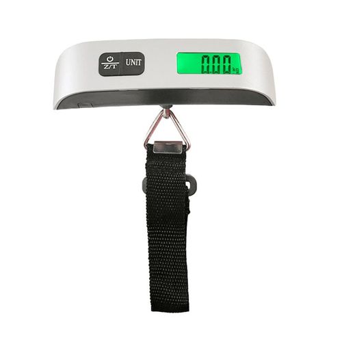 Faça o pedido hoje e você receberá 2 kits de balança digital eletrônica portátil de alta precisão.  Esses kits vêm com tela LCD retroiluminada, equipamento de pesagem de alta precisão, trava automática de leitura, função de remoção de etiquetas, detecção de temperatura e alerta de bateria fraca.  A capacidade máxima de carga é de 110 libras, com um valor de graduação de 0,02 libras.  Eles são adequados para caixas de bagagem, encomendas, entregas expressas, ferramentas portáteis de pesagem, etc.