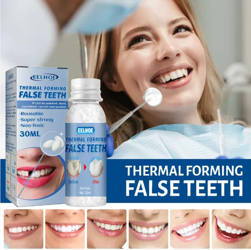 Faça o pedido hoje e você receberá 5 frascos do kit de reparo de buracos para obturação de dente fácil de usar - cola para obturação.Após o aquecimento,pode ser aplicado no dente faltante e também pode ser moldado de forma única por meio de técnicas DIY.  É portátil e reutilizável.  Não é para uso médico, mas é adequado para casos leves e ajuda a evitar situações constrangedoras em ambientes sociais.Isso vai ajudar você a evitar sorrisos constrangidos em pequenas ocasiões e ainda mais diversão.