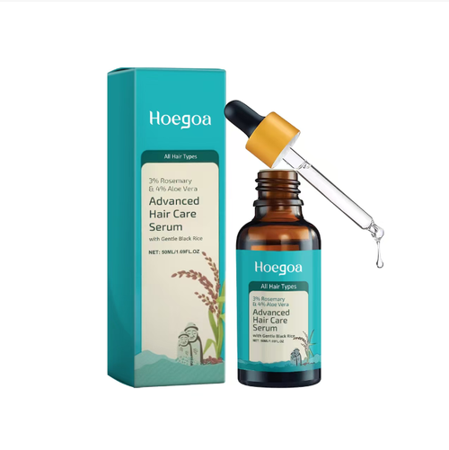 Faça o pedido hoje e você receberá 2 frascos de essência de cuidados capilares protetores contra a queda de cabelo para o couro cabeludo, protetores de folículos profundos.  A essência de cuidados capilares Hoggoga contém alecrim, aloe vera e arroz preto.  Pode acalmar o couro cabeludo, fortalecer as raízes do cabelo e deixar o cabelo seco liso.  Depois de lavar o cabelo, basta espremer no cabelo e ele secará naturalmente, sem a necessidade de enxaguar.  É adequado para todos os tipos de cabelo.