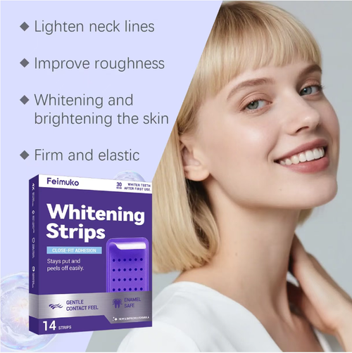 Faça o pedido hoje e você receberá 2 caixas de adesivos seguros e não tóxicos para clareamento e limpeza dental.  Este adesivo de clareamento dentário, que é amigável para o esmalte dental, é uma excelente solução para dentes amarelos: sua fórmula segura para esmalte dental não irrita e é adequada para dentes sensíveis.  O design ultrafino encaixa firmemente e não se solta.  Leva apenas 30 minutos para fazer seus dentes brilharem e proporcionar um sorriso lindo com facilidade.