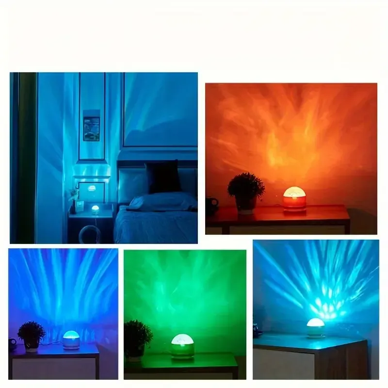 🌌 Lâmpada de Projeção Estelar |  Faça o pedido agora e enviaremos 2 unidades.  Basta ligá-lo, e os efeitos de luz da aurora e das ondas do oceano fluirão continuamente, trazendo a Via Láctea para dentro do seu quarto.  Perfeito para pequenos encontros na sala, para dormir no quarto ou para contar histórias no quarto das crianças, criando uma atmosfera simplesmente avassaladora.  Alimentado por USB + controle remoto, o romance preenche cada canto da sua vida ✨