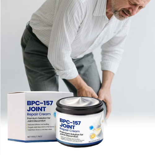 Faça o pedido hoje e você receberá 3 caixas de creme de reparação articular direcionado ao peptídeo BPC157.  Este creme combinado de cuidados BPC-157: ataca diretamente a fonte da dor, alivia rigidez e inchaço, é refrescante e não oleoso, fácil de absorver, adequado para articulações de todo o corpo.  Sua fórmula suave é adequada para uso de toda a família, permitindo que você restaure facilmente a flexibilidade das suas articulações.