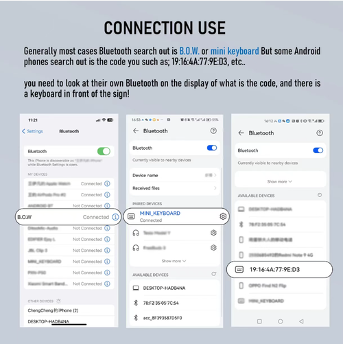 Este mini teclado Bluetooth dobrável: dobrável em três seções para fácil portabilidade, layout completo das teclas + compatibilidade com múltiplos sistemas, suporte magnético para liberar as mãos, conexão estável Bluetooth 5.0, longa duração da bateria e teclas de baixo ruído, adequado para todos os cenários como trabalho de escritório, estudo e viagens, desbloqueando uma nova forma de escritório móvel, transformando dispositivos de tela pequena em ferramentas de produtividade em um instante.