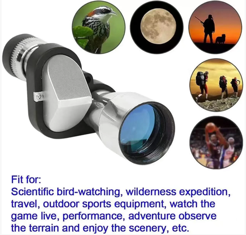 Faça o pedido hoje e você receberá 2 telescópios de celular mini HD portáteis em alta definição.  Esses telescópios são de bolso e podem ser facilmente guardados no bolso.  As lentes ópticas proporcionam imagens claras e são compatíveis com fotografias com celular.  É adequado para viajar, assistir a eventos esportivos e explorar ao ar livre.  Prático e atencioso, é um ótimo companheiro para visualização portátil e fotografia.