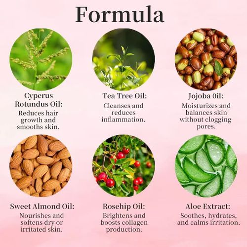 Faça o pedido hoje e você receberá 3 frascos de óleo essencial para depilação anti-inflamatório suave para uso geral: Este óleo natural chuanfu pode inibir a atividade dos folículos capilares e desacelerar a taxa de crescimento do cabelo.  Quando usado em combinação com outros óleos essenciais vegetais, pode reparar a pele e é suave e não irritante.  Diga adeus à remoção repetida e aproveite uma pele lisa e bonita.