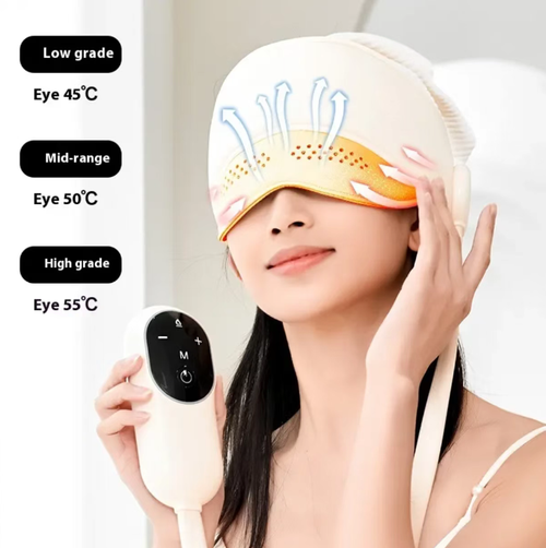 Massageador Integrado para Cabeça e Olhos: Airbags de seis zonas simulam as técnicas de um massagista mestre, o grafeno oferece três configurações de aquecimento para aliviar a área dos olhos, com um design de orifícios visível permitindo que você continue assistindo seus programas favoritos sem interrupções.   Ele possui uma bateria de 2000mAh para energia duradoura, permitindo que você recarregue seu cérebro a qualquer hora e em qualquer lugar.