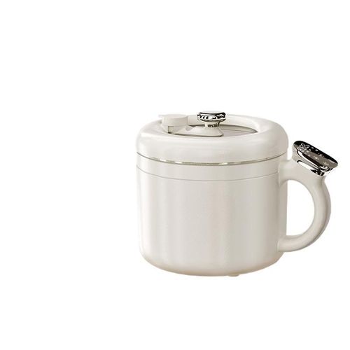 Esta panela elétrica exclusiva para uma pessoa, multicompartimentos, sem sabor cruzado, com função pré-agendamento e preservação de calor, é proficiente em cozimento no vapor, fervura, brassagem, refogada, fritura e outros cozimentos.  É um hot pot elétrico portátil para estudantes e trabalhadores de escritório.  É fácil de limpar e tem um pote interno antiaderente.  É uma panela que preserva a saúde.  Faça a pré-venda antes de dormir e aproveite mingau quente pela manhã