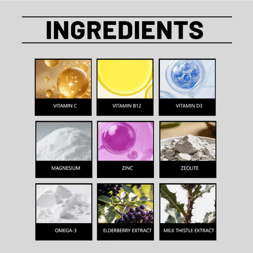 Faça o pedido hoje e você receberá 3 pacotes de gomas de zeólito desintoxicante e purificador de vitaminas para crianças.  Esses doces detox para crianças de zeólita adotam uma fórmula nove em um.  Eles podem se desintoxicar suavemente enquanto fornecem diversos nutrientes como ômega-3 e múltiplas vitaminas.  Eles são doces e têm um sabor ácido, e as crianças adoram comê-los.  Eles são uma escolha conveniente e confiável para a nutrição do crescimento infantil.