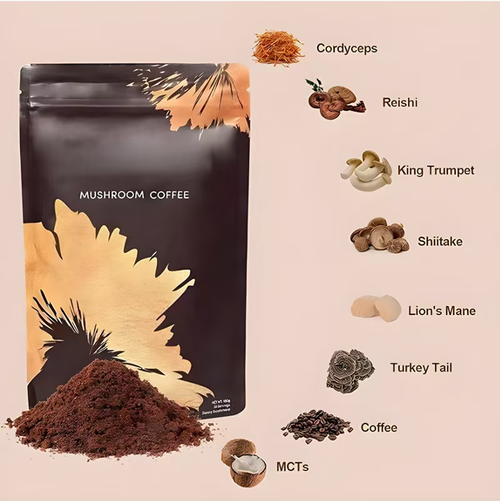 Faça o pedido hoje e você receberá 2 pacotes do pó de café de fórmula mágica de seis cogumelos.  O pó de café de cogumelo Rizzo é feito misturando café Arábica com vários cogumelos.  Tem um sabor suave, é revigorante e revigorante, e não causa palpitações.  Também tem o efeito de nutrir o estômago e fortalecer o sistema imunológico.  É conveniente de carregar e fácil de preparar, tornando-se uma escolha ideal para repor energia.