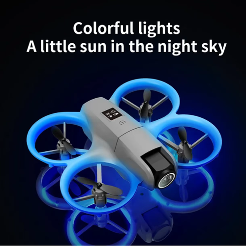 A cobertura de proteção da hélice totalmente fechada torna o drone mais seguro contra explosões.  A câmera dupla de controle eletrônico 4K suporta ajuste de 180°, O recurso inteligente de evitar obstáculos garante que não haja preocupações para iniciantes.  O corpo compacto é portátil e fácil de carregar.  A operação de um clique é simples e fácil de dominar, permitindo que as crianças o manuseem com facilidade.  Você pode desbloquear a vista do céu a qualquer hora e em qualquer lugar.