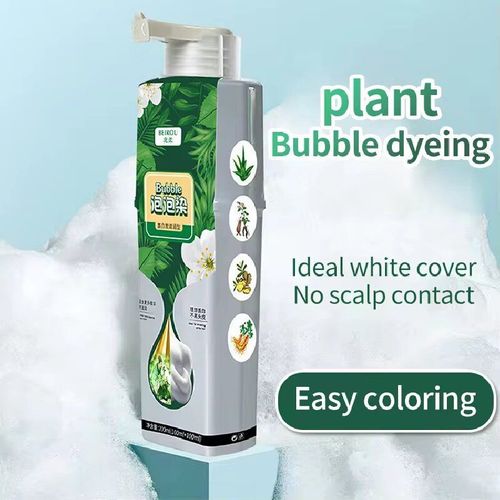 Faça o pedido hoje e você receberá 3 frascos de shampoo e tinta de espuma à base de plantas para cobrir seus cabelos brancos.  Ele tem propriedades hidratantes.  Não é necessário misturar.  é simples assim.  Feito a partir de extratos vegetais, é suave e não irritante.  A espuma é espessa e pode facilmente cobrir seu cabelo branco.  Ele tem um efeito colorante duradouro.  Adequado tanto para homens quanto para mulheres.  Você pode ter cabelo preto de salão em casa.  Diga adeus às taxas do salão.