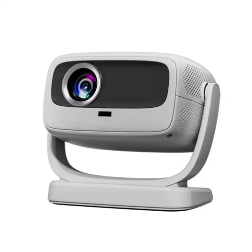 Este projetor compacto de inclinação pan-inclinação é equipado com uma base flexível de inclinação panorâmica de 360°, permitindo uma colocação livre e adequada para diversos cenários.  Ele suporta HDR10+, oferecendo qualidade de imagem clara e vívida.  Também oferece projeção sem fio e alto-falantes embutidos, atendendo tanto entretenimento doméstico quanto necessidades de escritório móvel.  Compacto e portátil, ele permite criar facilmente uma experiência imersiva em telas grandes.