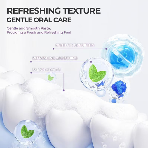 Faça o pedido hoje e você receberá 5 caixas de fórmula patenteada e altamente desenvolvida por especialistas para regeneração de esmalte dental e aromatizante oral Effectiveness - creme dental refrescante.  Sua espuma espessa de hortelã pode realizar limpeza profunda, quebrar suavemente manchas e clarear os dentes.  Também pode reparar o esmalte dos dentes e proteger gengivas.  É adequado para diversas condições bucais e manterá seu hálito fresco todos os dias.