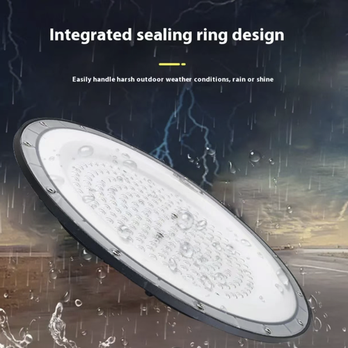 Esta lâmpada industrial de trabalho LED de alta luminosidade e grau IP65 possui lâmpadas de alta densidade e um design de grande angular de 120°, garantindo uma distribuição uniforme e contínua da luz, sem pontos cegos.  É altamente eficiente em termos energéticos, tem longa vida útil e possui uma estrutura impermeável e à prova de poeira, que pode ser adaptada para oficinas úmidas e empoeiradas.  Sua instalação flexível o torna uma escolha confiável para iluminação industrial.