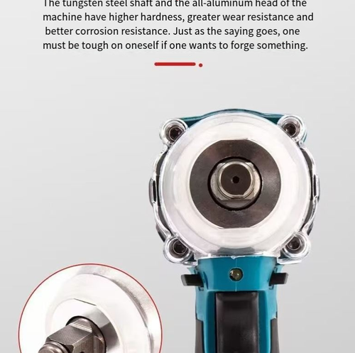 Este conjunto de chave de impacto de bateria de lítio sem escovas possui um motor sem escovas totalmente de cobre,Equipado com uma bateria de lítio de grande capacidade e função de carregamento rápido,oferece energia duradoura.O conjunto completo de acessórios cobre vários cenários, como furação e apertar parafusos, apresentando design eficiente de dissipação de calor e armazenamento conveniente em uma caixa de ferramentas portátil.  É um excelente assistente para reparos e decoração automotiva.