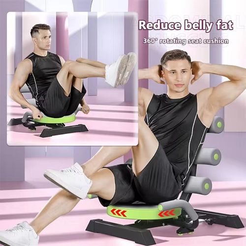 This abdominal toning machine is equipped with a 360° rotating seat pan and three levels of cushioning for the neck and waist. It scientifically assists in exertion, avoiding the waist injuries caused by traditional sit-ups. It can effectively reduce belly fat, shape the waist, and firm the pectoral muscles. It is suitable for both men and women and can be easily practiced at home to achieve a six-pack abs.