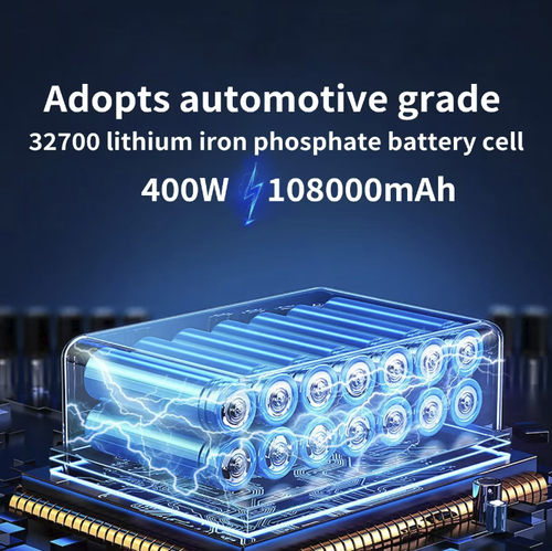 Esta fonte de energia móvel externa tem potência de 300W e capacidade de 0,3 kWh Ele suporta comutação ininterrupta da fonte de alimentação por nobreak em 0,03 segundos.é compatível com fonte de energia solar e possui design de alça portátil.É um parceiro de energia completo-em-um para acampamento,venda ambulante e energia de emergência reserva.Permite que você aproveite a liberdade da eletricidade a qualquer hora e em qualquer lugar.