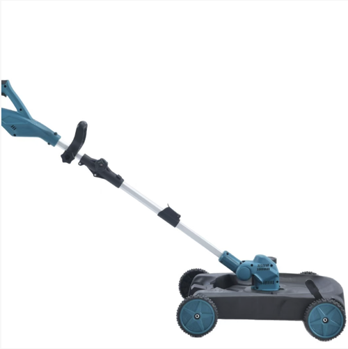 Este cortador versátil e compacto de trânsito possui um design de bateria de lítio sem fio para uso irrestrito.   enquanto a alça telescópica se ajusta para diferentes alturas.  Uma verdadeira máquina tudo-em-um, ela pode podar gramados, remover ervas daninhas e colher plantações.  Equipado com um display digital de LED para monitoramento em tempo real da bateria, é compacto e portátil — uma ferramenta verdadeiramente essencial para a manutenção de jardins e jardins domésticos.