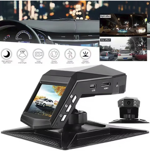 Este modelo de gravador de carro com fragrância no console central apresenta gravação em alta definição 1080P + visão noturna real, com imagens claras e contínuas.   Ele integra fragrância de carros e suporta exibição de câmera de ré, travamento de colisão com sensor G e gravação em loop.  A instalação é simples e compatível com todos os modelos de veículos.  É um produto excelente para melhorar a segurança ao volante e melhorar a experiência no carro.