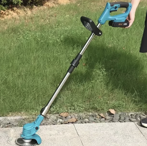 Este cortador de grama dobrável com bateria de lítio possui fonte de alimentação dupla para operação prolongada.  É compatível com múltiplas lâminas para diversas tarefas de manutenção do jardim.  Ele pode ser estendido e dobrado para facilitar o armazenamento.  Também possui uma roda auxiliar para uma operação mais conveniente.  sem poluição, segura e durável.  É uma ferramenta elétrica completa para remoção de ervas daninhas em jardins domésticos e poda de gramado.