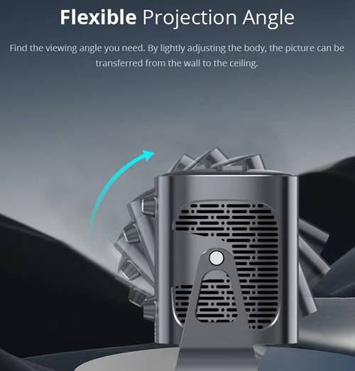 Projetor de foco automático de alta definição com inclinação de metal com panorâmica, foco automático sem detecção + correção automática da forma do prisma.  Modo de jogo de baixa latência, qualidade de imagem em alta definição + efeito sonoro estéreo.  Portátil e compacto, adequado para múltiplos cenários.  Adequado para maratonas, jogos, camping, etc.  Crie facilmente um cinema privado.  Permitir que você aproveite entretenimento audiovisual em tela grande a qualquer hora e em qualquer lugar.