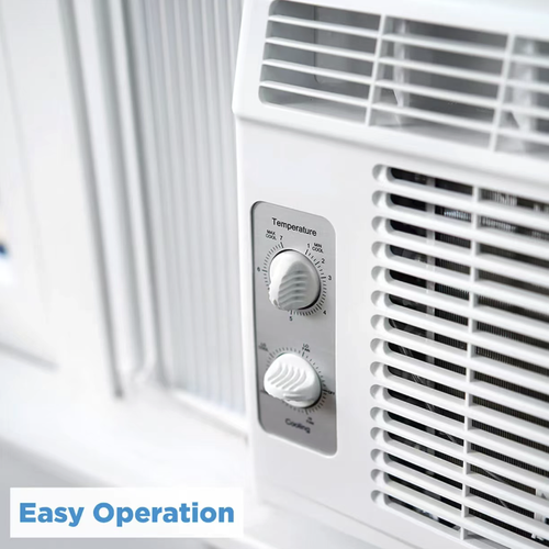 Ar-condicionado de janela de refrigeração única, refrigeração potente e queda rápida de temperatura, design integrado para instalação fácil, operação simples com botões mecânicos, funcionamento de baixo ruído sem atrapalhar o sono, limpeza fácil, durável e sem problemas, é um dispositivo de resfriamento de verão de alto valor para locatários e apartamentos pequenos.  Pode facilmente eliminar o calor escaldante e aproveitar o frescor.