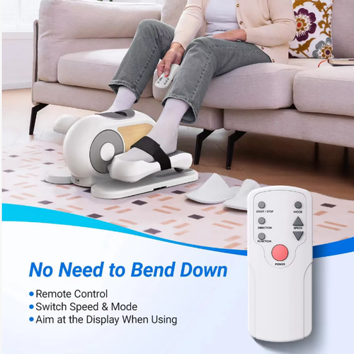 Máquina de step elétrica doméstica, almofadas para joelhos com trilha elíptica de baixo impacto, velocidades ajustáveis em vários níveis, fácil para queimar gordura e modelar o corpo. Com protuberâncias de massagem para os pés, combina exercício e relaxamento. Compacta, silenciosa e não ocupa muito espaço, ideal para quem fica sentado muito tempo, idosos e pessoas de meia-idade fazerem exercícios leves em casa. Diga adeus à subsaúde.