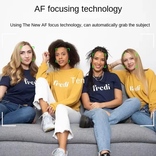 Câmera digital 4K ultra-alta definição, com imagens claras e detalhadas.  A grande abertura faz com que o fundo das fotos de retrato pareça mais borrado, resultando em fotos melhores.  Ele vem com uma fonte de luz embutida para se adaptar a ambientes de pouca luz, tornando-o portátil e fácil de operar.  É uma ferramenta de fotografia de nível inicial para gravação diária, fotografia de viagens e criação de Vlogs, permitindo capturar fotos de alta qualidade com facilidade.
