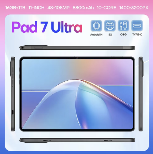 O Pad 7 Ultra é um tablet Android com 16+1TB de armazenamento supergrande. Ele elimina lag e ansiedade de armazenamento. Com uma tela cheia ultra-nítida, a experiência audiovisual e de jogos é totalmente imersiva. O desempenho principal funciona suavemente em vários cenários, tornando-o leve, portátil e com longa duração de bateria. É um tablet topo de linha completo para áudio e vídeo, jogos, trabalho de escritório e estudo.