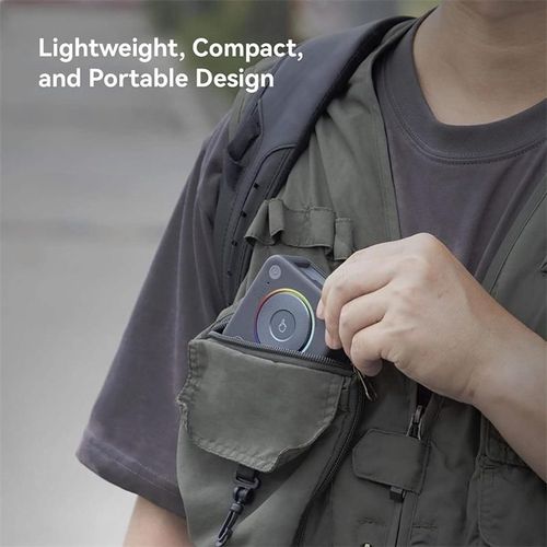 SmallRig Vibe P96 RGB Ring Light, luz portátil portátil para selfies para celular, lanterna LED de bolso com temperatura de cor bi de 2700K a 6500K, CRI de 95 m superiores, brilho superior a 250LM, bateria recarregável de 2200mAh, 5W de energia, carregamento USB C durante uso, suporte de sapato frio, compatível com smartphone, câmera e tripé, ideal para transmissão ao vivo,   Vlog, retrato, fotografia de comida, fotos ao ar livre, design compacto e leve, anel, maquiagem de beleza.